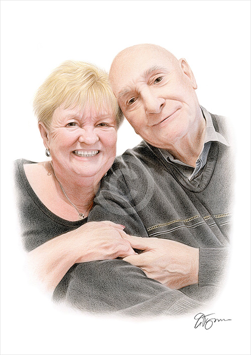 Portrait of Pearl and Derek